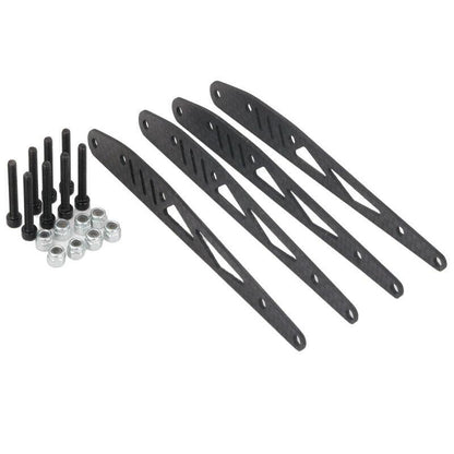 Powerhobby Axial RBX10 RYFT Carbon Fiber Rear Arm Linkage Guard Link Reinforce Plate