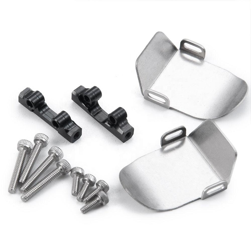 Powerhobby SCX24 Jeep C10 Bronco Front Rear Axle Protection Skid Plate