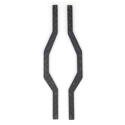 Powerhobby Axial SCX24 Deadbolt C10 JLU Betty Carbon Fiber Frame Rail set