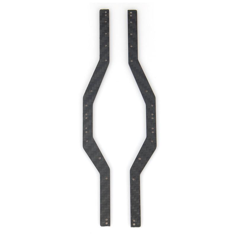 Powerhobby Axial SCX24 Deadbolt C10 JLU Betty Carbon Fiber Frame Rail set