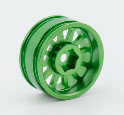 Powerhobby Aluminum 1/24 Rock Crawler Wheels Axial SCX24 Jeep Betty C10