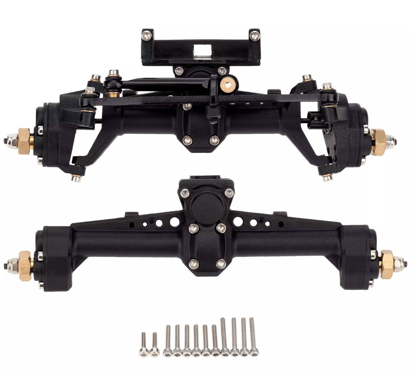 Powerhobby Axial SCX24 Front Rear Portal Axle Jeep C10 Bronco Deadbolt Crawler