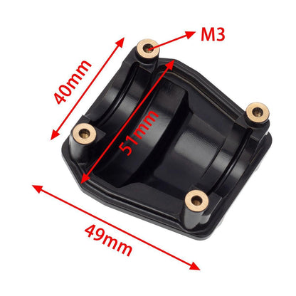 Powerhobby 1/6 Axial SCX6 Brass Counterweight Axle Housing Cover