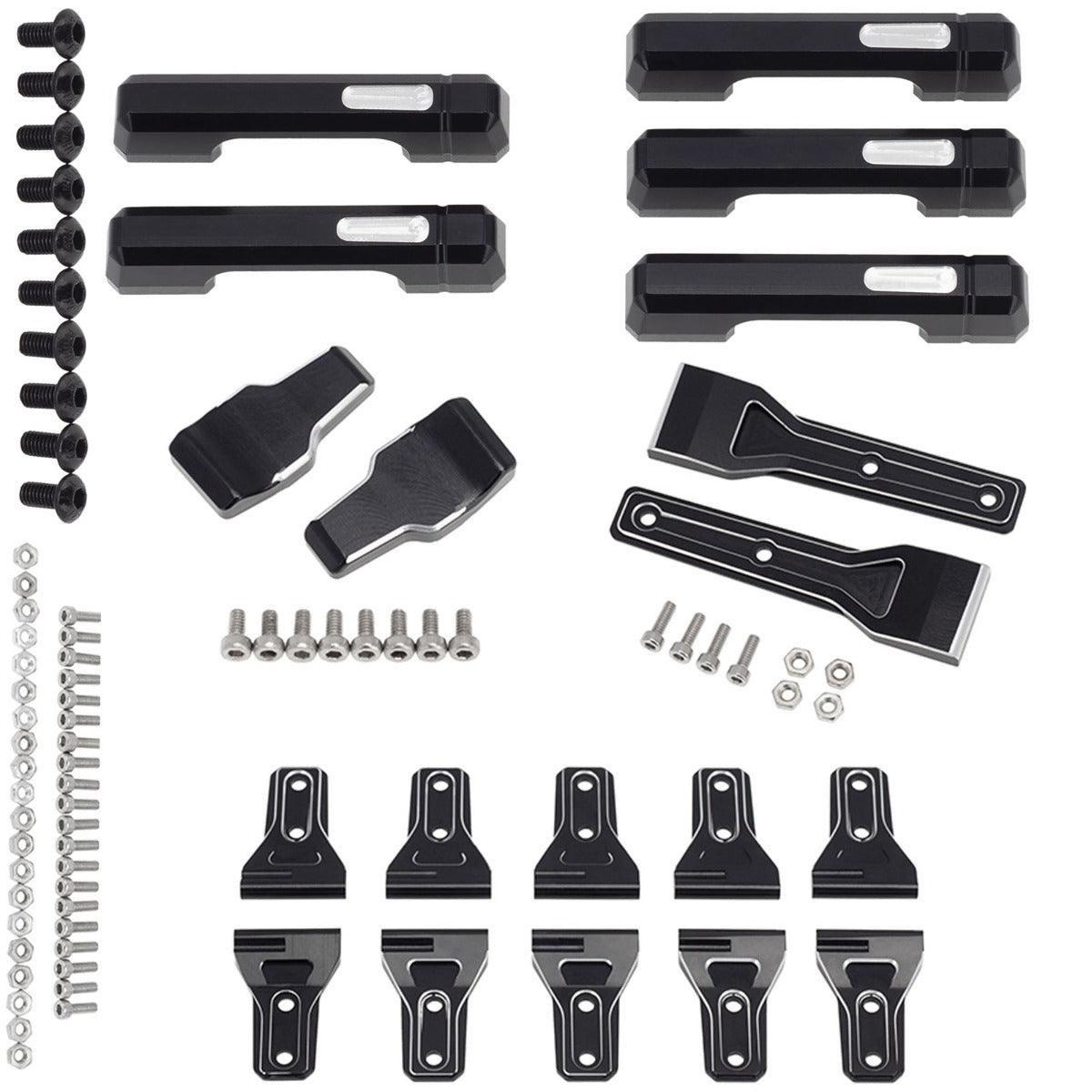 Powerhobby Axial SCX6 Jeep Aluminum Scale Door Handle Hinge Upgrade Parts