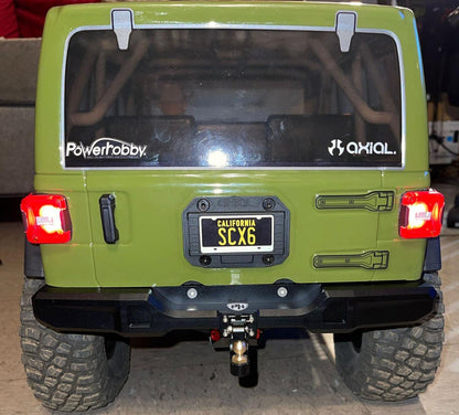 Powerhobby Axial SCX6 Jeep CNC Aluminum Front & Rear Bumpers with Lights
