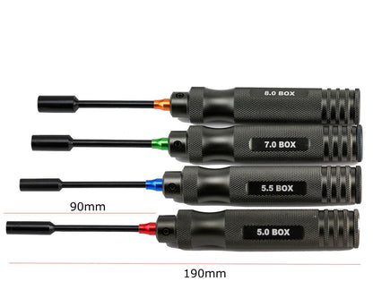Powerhobby Pro Series Nut Driver Tool Set 5mm 5.5mm 7mm 8mm