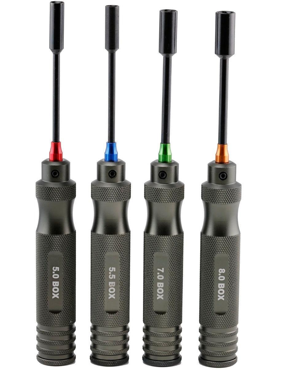 Powerhobby Pro Series Nut Driver Tool Set 5mm 5.5mm 7mm 8mm