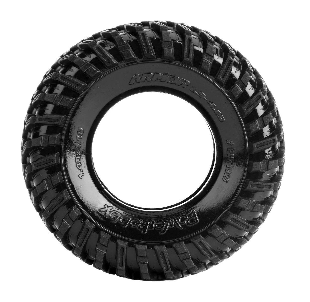Powerhobby Armor 1.9 4.19 Crawler Tires with Dual Stage Soft and Medium Foams