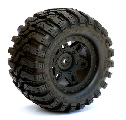 Powerhobby Defender 2.8 Belted All Terrain Tires 17MM 1/2" Offset 1/10 Truck