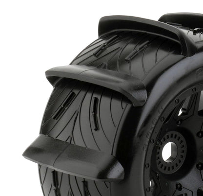 Powerhobby 1/8 Rooster 3.8 Belted Paddle Sand Snow Tires 17mm