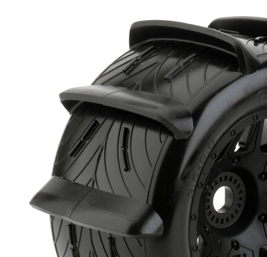 Powerhobby 1/8 Rooster 3.8 Belted Paddle Sand Snow Tires 17mm