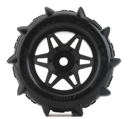 Powerhobby 1/8 Rooster 3.8 Belted Paddle Sand Snow Tires 17mm