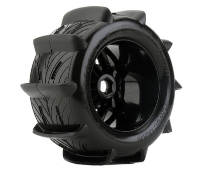 Powerhobby 1/8 Rooster 3.8 Belted Paddle Sand Snow Tires 17mm