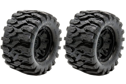 Powerhobby Defender MX Belted All Terrain Tires Mounted 17mm FOR Traxxas Maxx