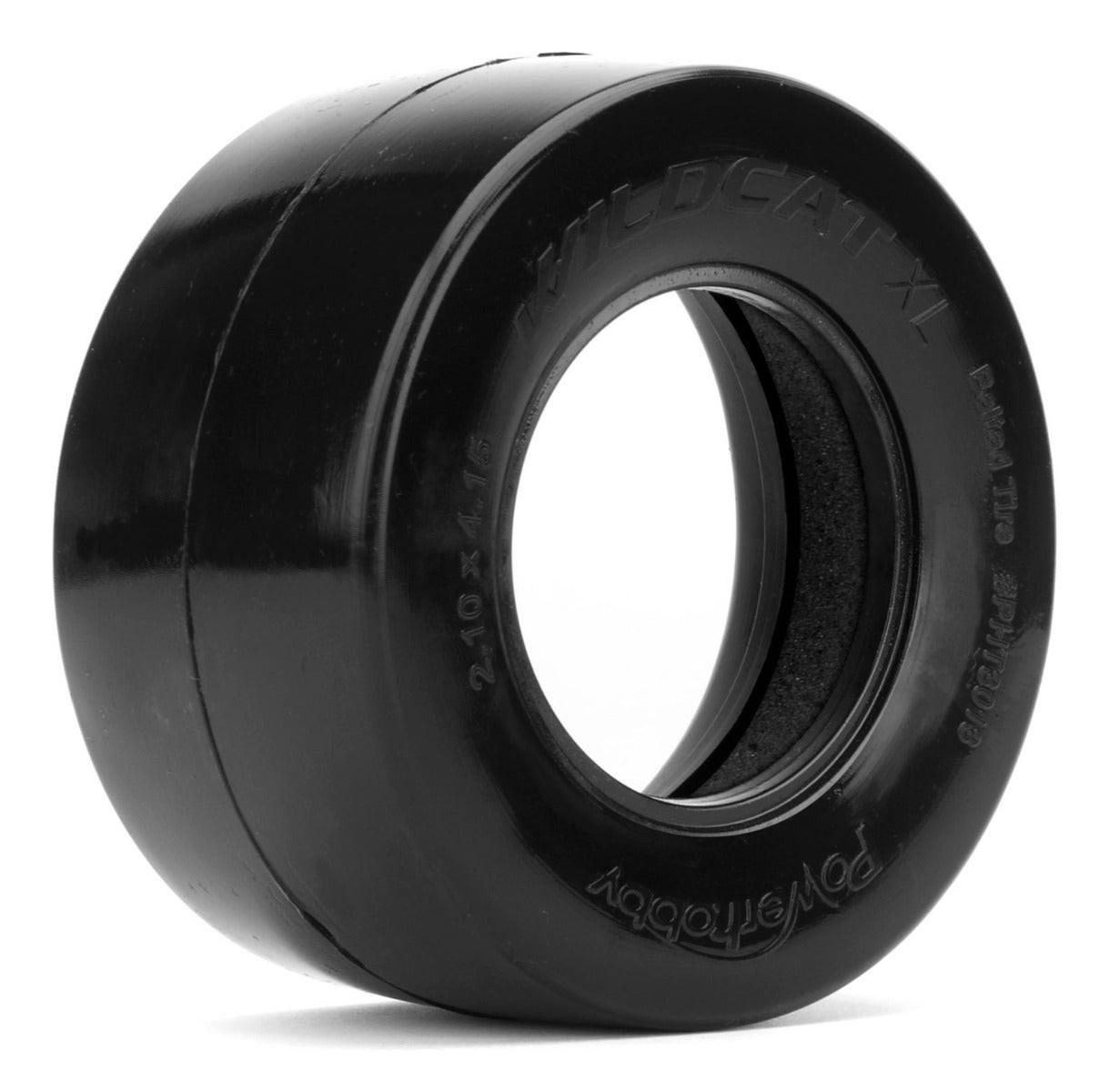 Powerhobby 1/10 Wildcat XL Wide BELTED Rear 2.2"/3.0" Drag Racing Tires Soft