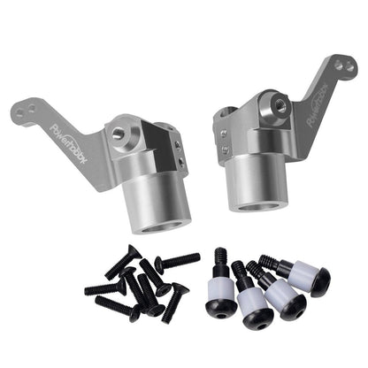 Powerhobby Aluminum Steering Knuckles Tamiya Clodbuster TXT-1