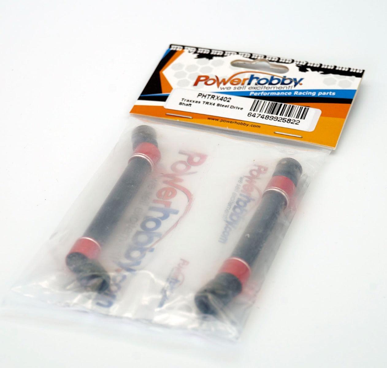 Powerhobby Steel Front & Rear Center Drive Shaft Set FOR Traxxas TRX-4 Defender