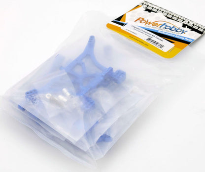 Powerhobby Aluminum Upgrade Conversion FOR Traxxas Slash Rustler Stampede BLUE