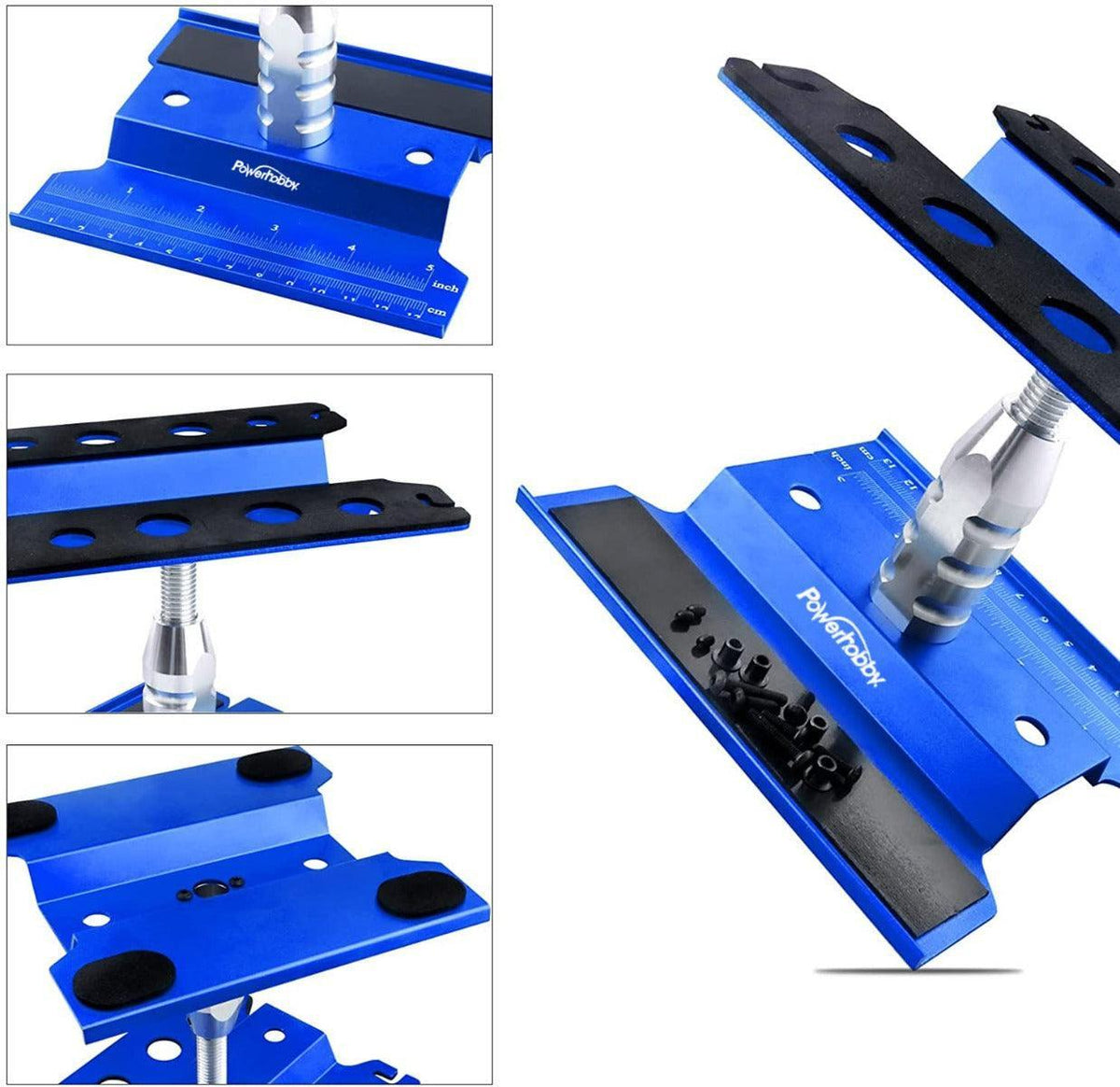 Powerhobby Aluminum RC Car Repair Work Stand 1/10 1/12 1/16 1/18