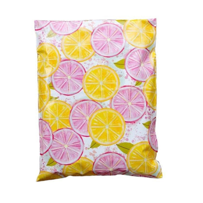 Pink Lemonade Poly Mailers Size 14.5x19 Shipping Bags