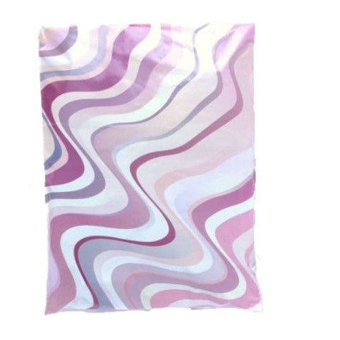 Pink Purple Abstract Fun Poly Mailers Size 6x9 Shipping Bags