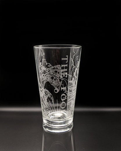 RIDER-WAITE TAROT CARD Pint Glasses by LumEngrave