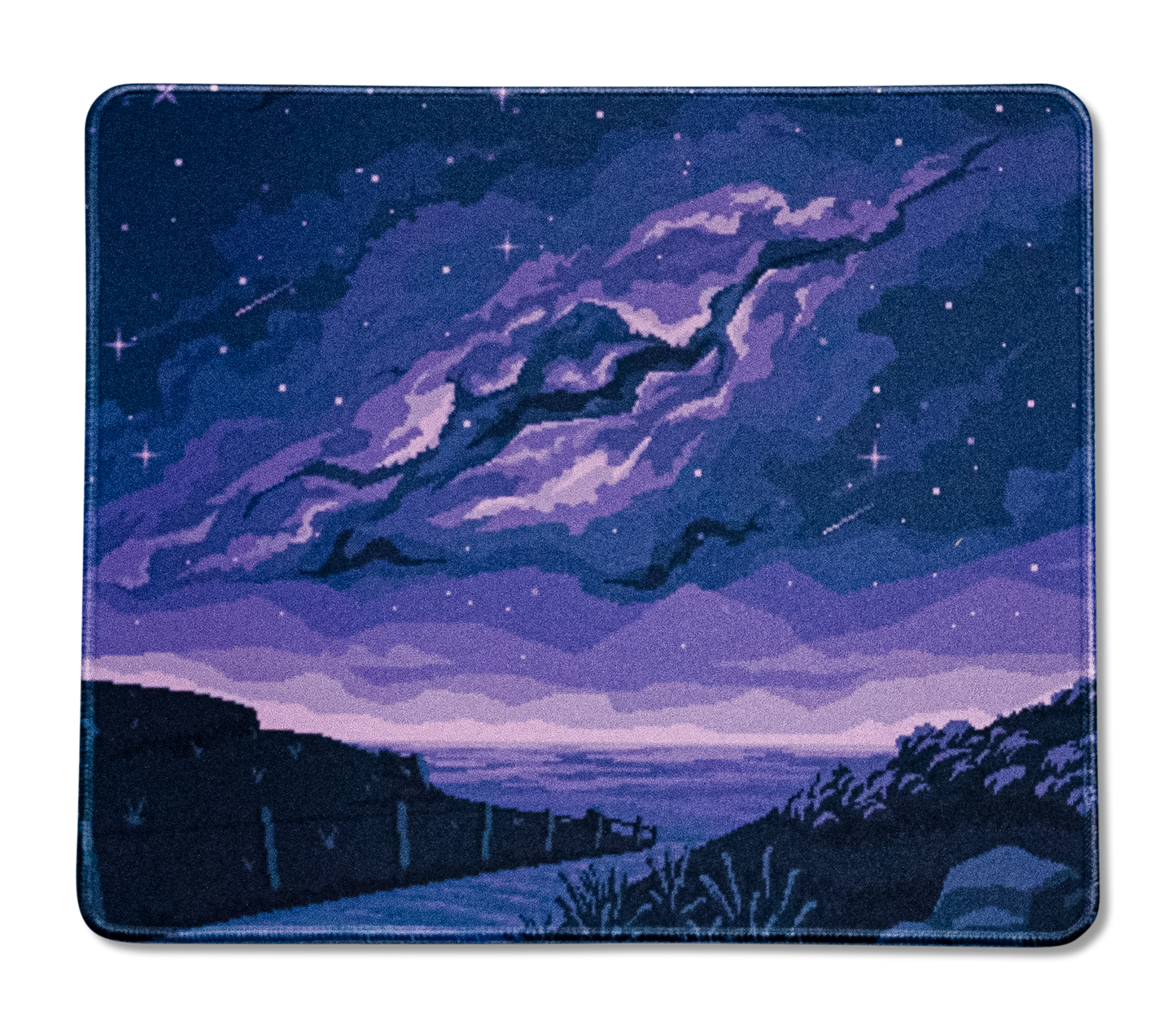 Pixel Comet V2 Desk Mat