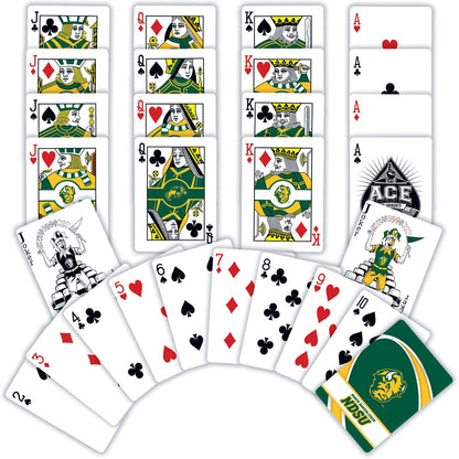 North Dakota State Bison Playing Cards - 54 Card Deck by MasterPieces Puzzle Company INC