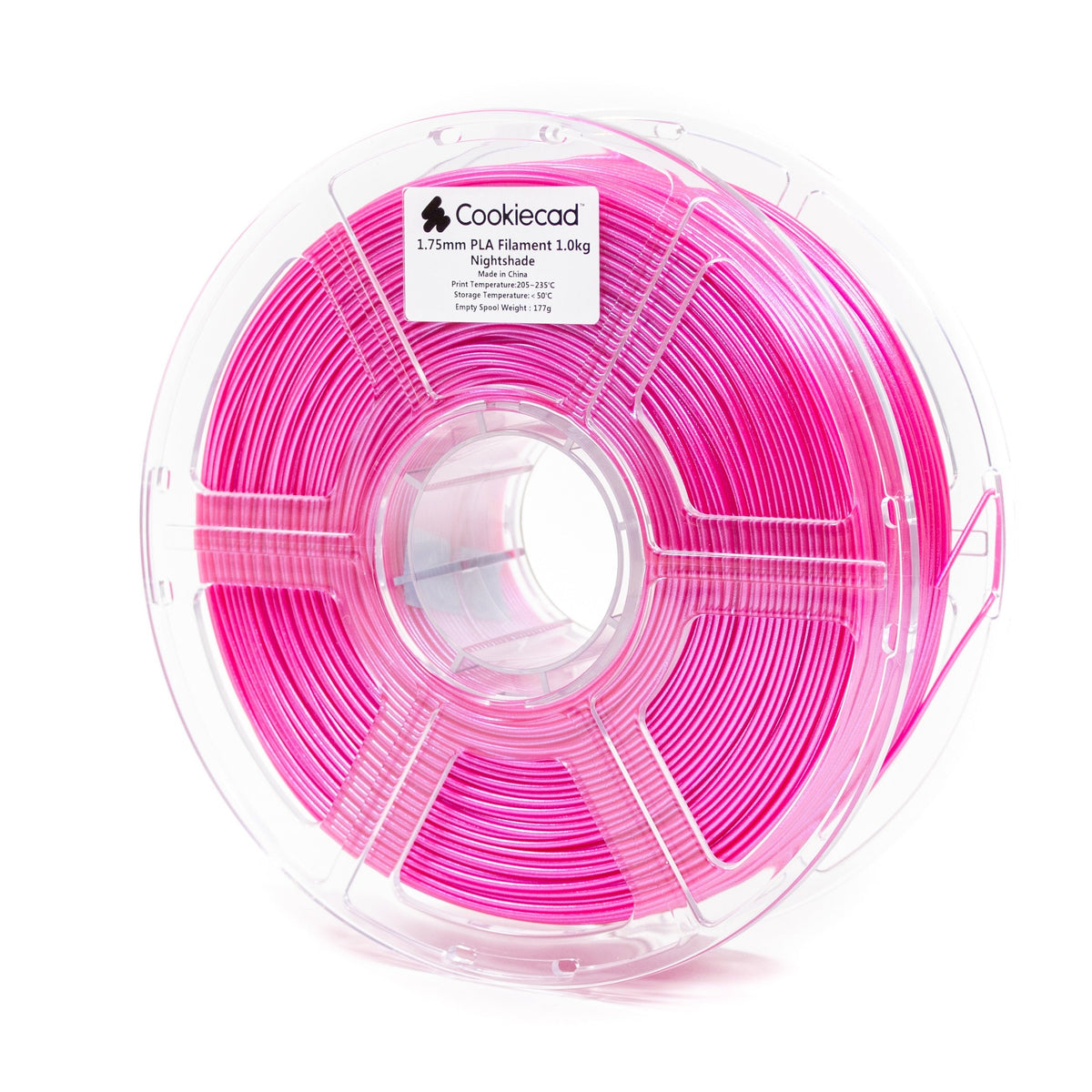 Nightshade PLA Filament 1.75mm, 1kg