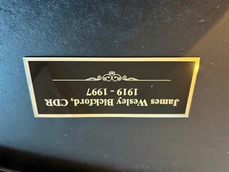 Large Name Plate - 3”tall x 6“wide