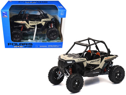 Polaris RZR XP 1000 Dune Buggy Sand Metallic 1/18 Diecast Model by New Ray  free shipping USA