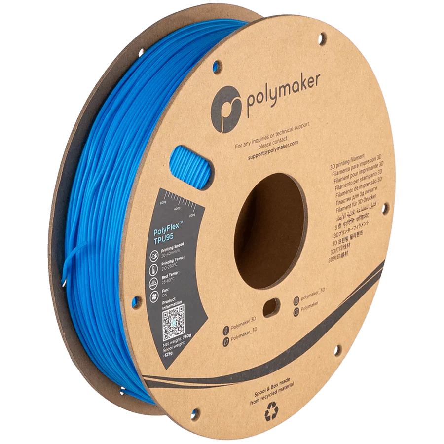 Polymaker PolyFlex TPU95 3D Printer Filament 750g 1.75mm