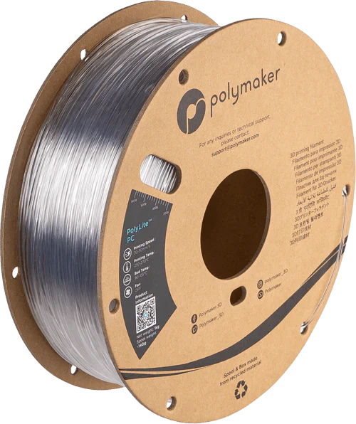 Polymaker PolyLite PC Polycarbonate 3D Printer Filament 1KG 1.75mm