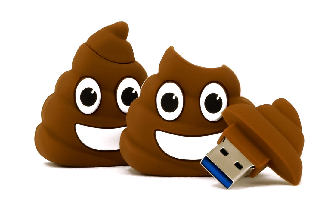 Poop Emoji USB 3.1 Flash Drive
