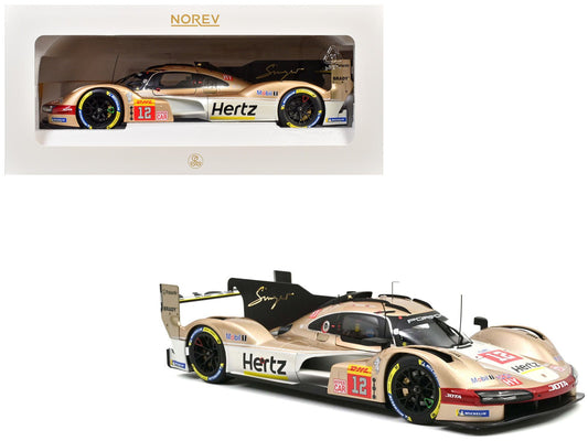 Porsche 963 #12 Callum Ilott - Will Stevens "Hertz Team Jota" Winner "6 Hours of Spa-Francorchamps" (2024) 1/18 Diecast Model Car by Norev  free shipping USA