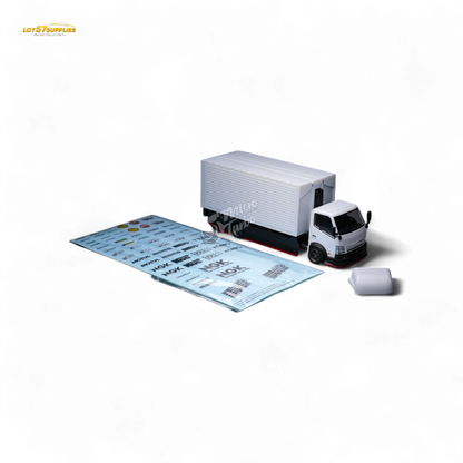 MicroTurbo HINO 300 Custom Wing Truck Limited to 1,000 Pcs & Stickers Included 1:64