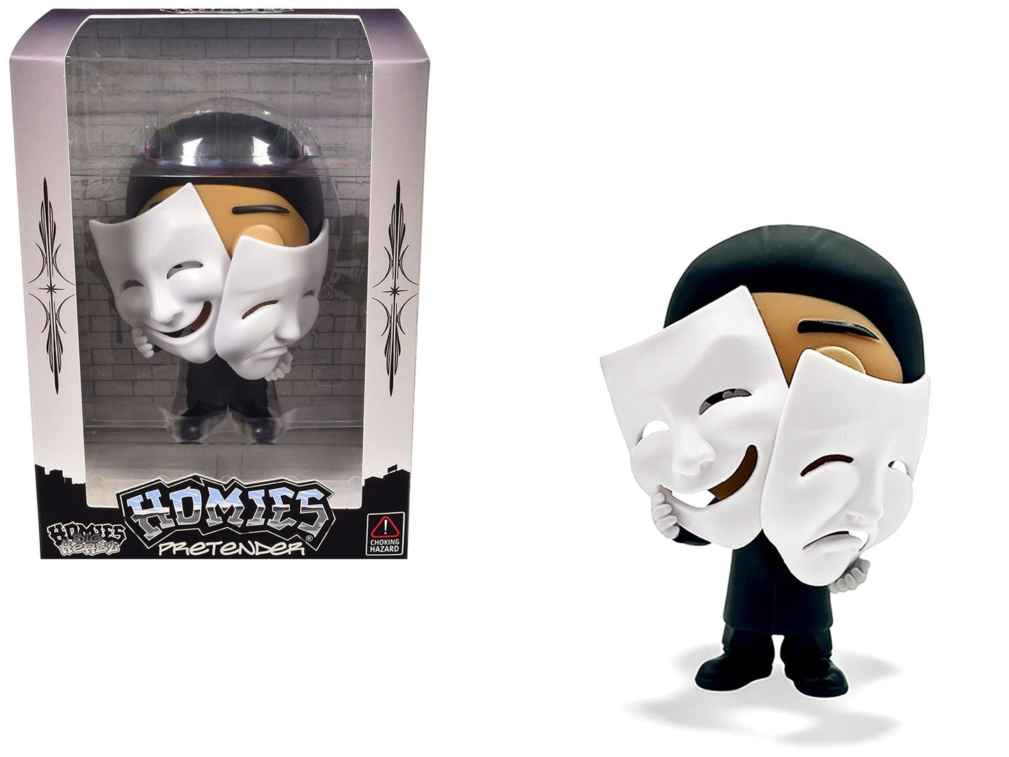 Pretender 4.5" Figure "Homies Big Headz" Series 5 Model by Homies  free shipping USA