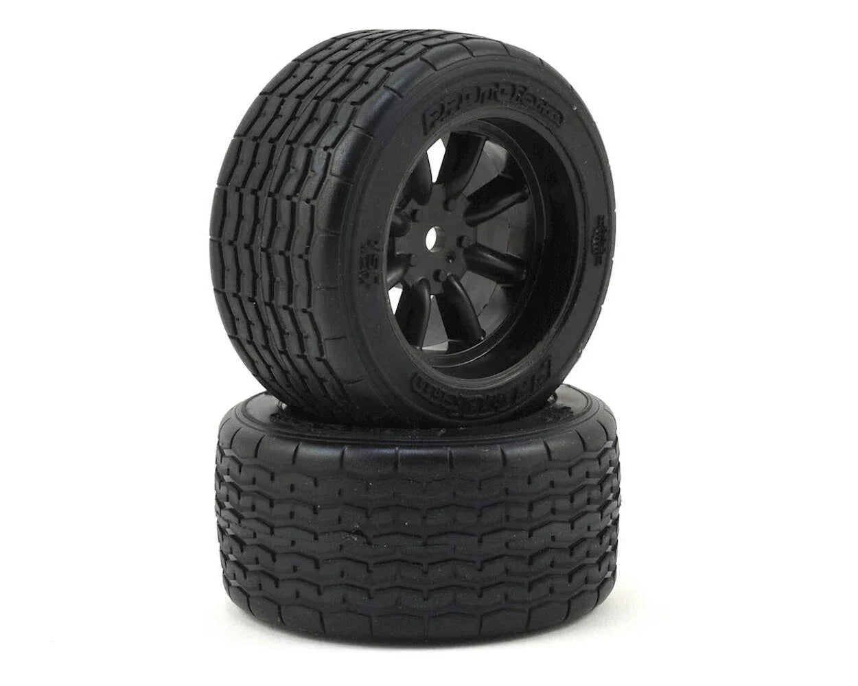 Protoform 10139-18 Vintage Trans Am (VTA) Rear Tires on Black Wheels