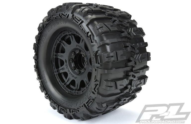 Pro-Line Trencher HP 3.8 Belt MTD Raid 8x32 17mm Tires Mounted F/R