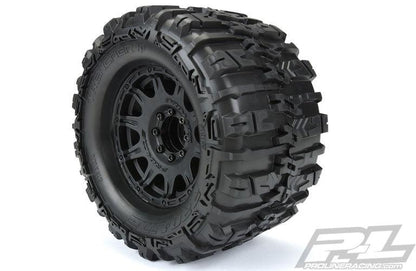 Pro-Line Trencher HP 3.8 Belt MTD Raid 8x32 17mm Tires Mounted F/R