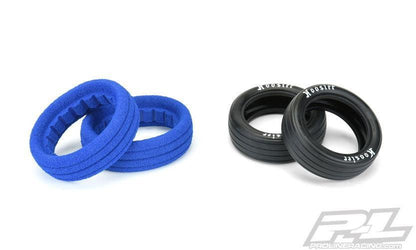 Pro-Line 10158-17 Hoosier Drag 2.2" 2WD MC (Clay) Drag Racing Front Tires