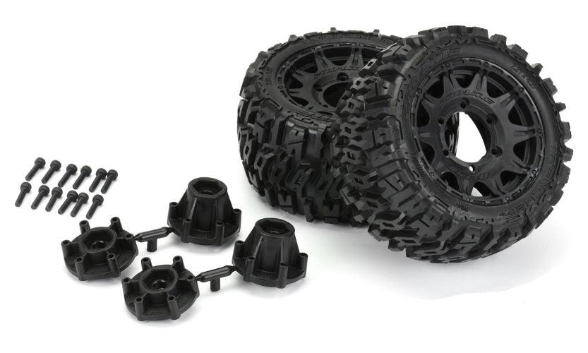 Pro-Line 10159-10 Trencher LP 2.8" Mounted Tires / Wheels Ruslter Stampede Jato