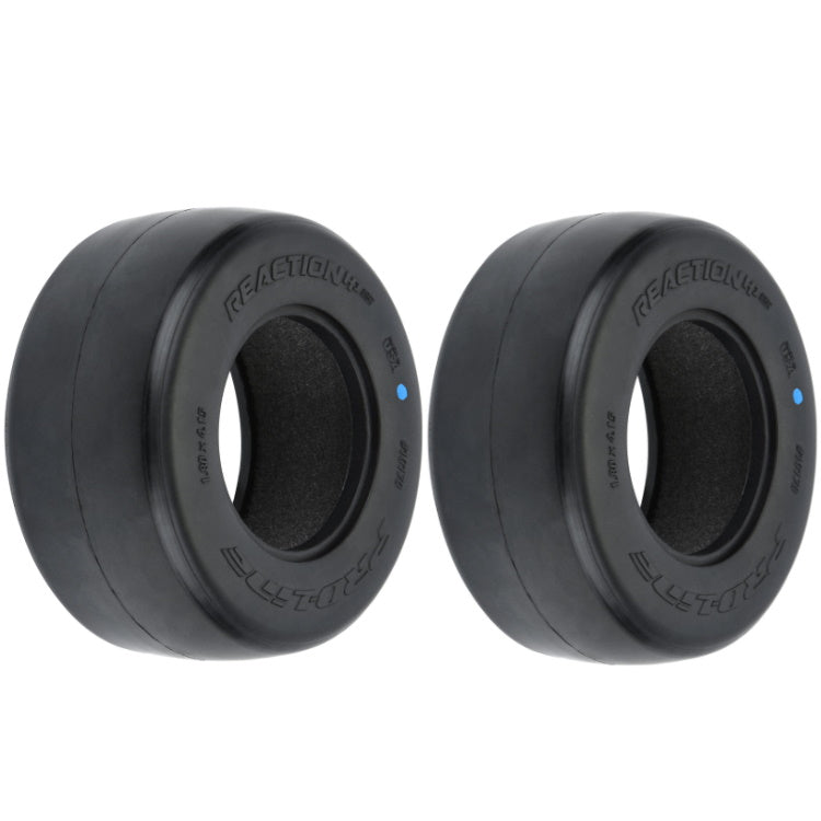 Pro-Line 10170-03 1/10 Reaction HP Ultra Blue Rear 2.2"/3.0" Drag Tires (2)