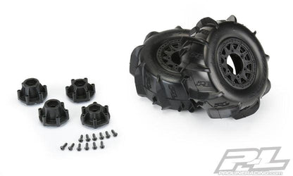 Pro-Line Dumont Paddle SC 2.2"/3.0" Sand/Snow Tires Mounted Traxxas Slash