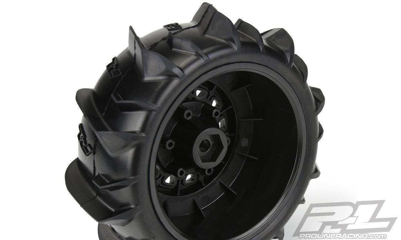 Pro-Line Dumont Paddle SC 2.2"/3.0" Sand/Snow Tires Mounted Traxxas Slash