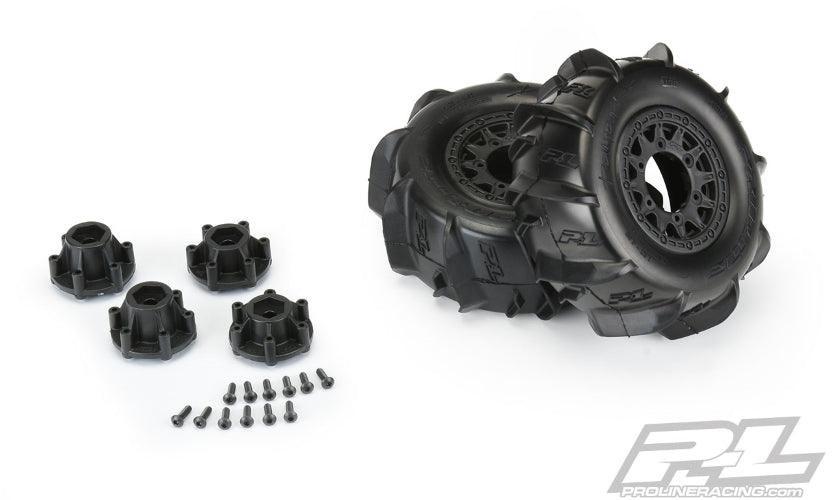Pro-Line Dumont Paddle SC 2.2"/3.0" Sand/Snow Tires Mounted Traxxas Slash