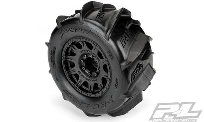 Pro-Line Dumont 3.8" Paddle Sand/Snow Tires Mounted For 17mm MT Traxxas Maxx