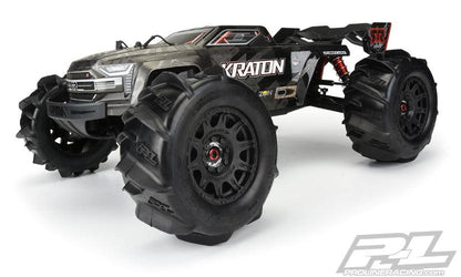 Pro-Line Dumont 3.8" Paddle Sand/Snow Tires Mounted For 17mm MT Traxxas Maxx