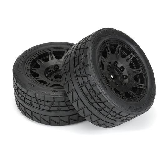 Pro-Line 1/6 Menace HP BELTED 5.7" MT Tires Mounted 24mm Raid (2) X-Maxx kraton