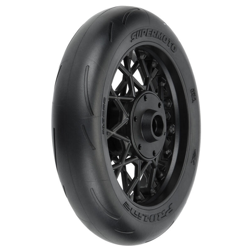 Pro-Line 1/4 Supermoto S3 Motorcycle Front Mounted Tires Losi PROMOTO MX